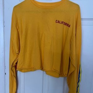 LONG SLEEVE CROP TOP